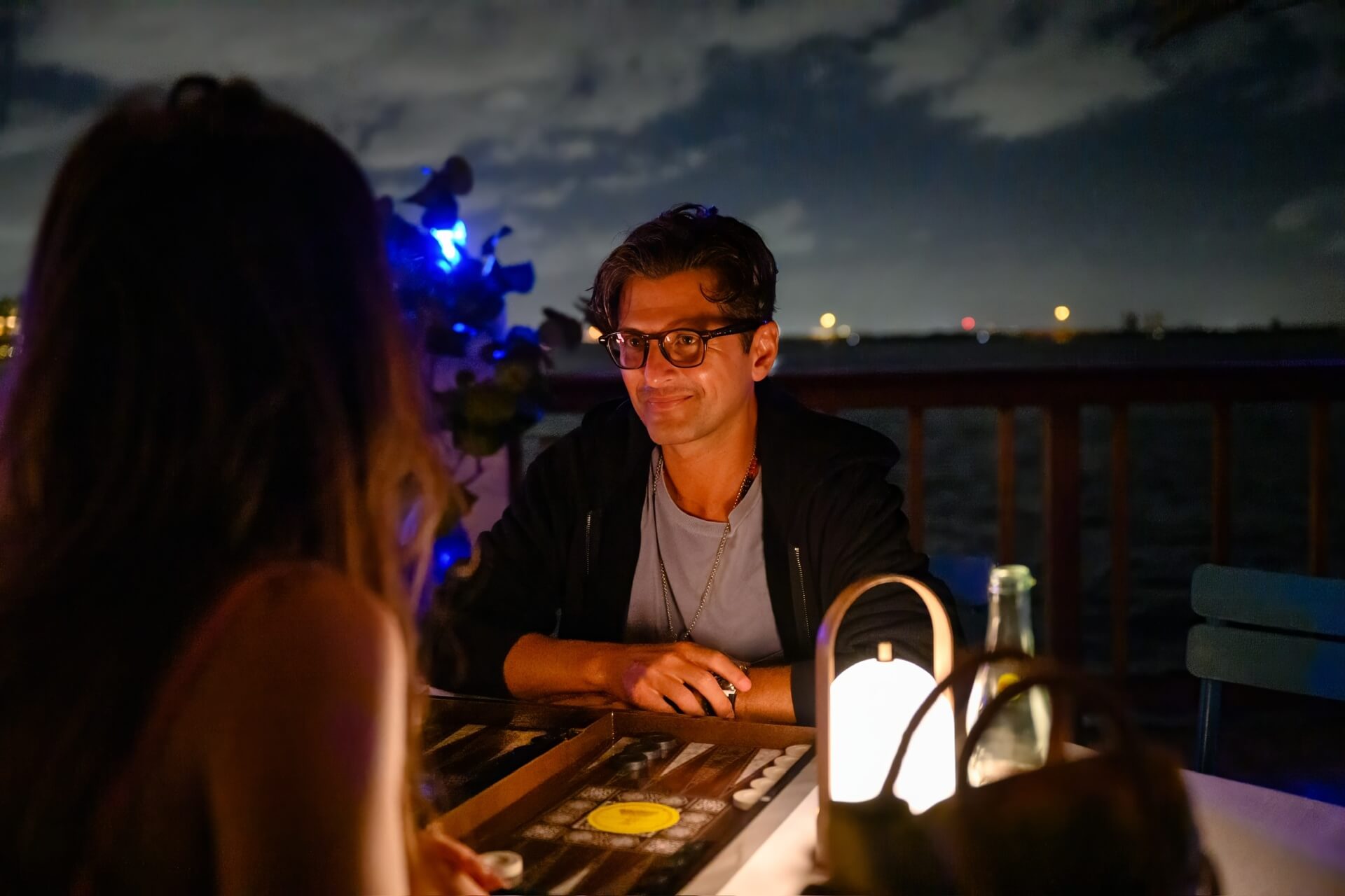 A backgammon social meetup in Houston